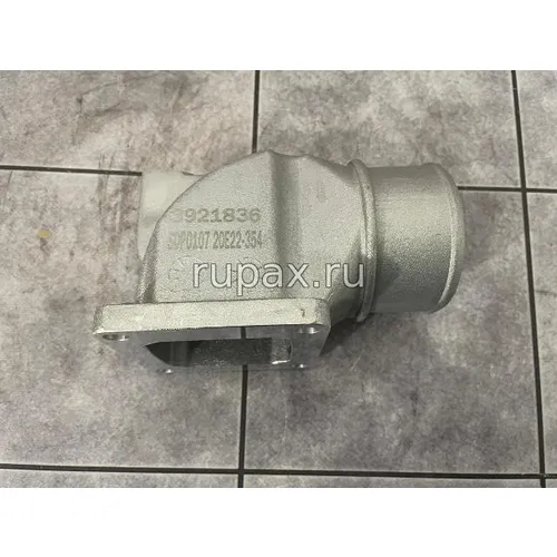 Фото 3921836 Патрубок воздушный нагревателя выпускной забора воздуха (QSB5.9) Патрубок воздушный нагревателя выпускной 3921836 (QSB5.9)