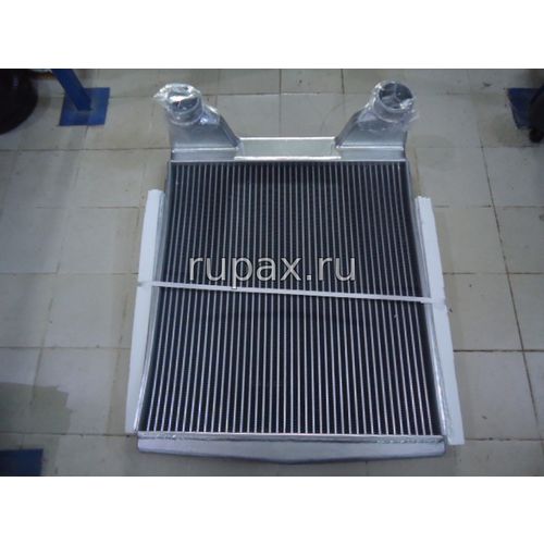 Интеркулер радиатор охлаждения воздуха (640*695) 1118ZB6-001, 1118ZB6-010 (самосвал 310-340-375л.с., тягач Dong Feng ДонгФенг)
